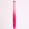 Extensões de Cabelo Coloridas para Crianças com Tintura Pendurada na Orelha, Elástico de Cabelo de Peça Única, Mechas, Dreadlocks para Dança de Rua, Apliques de Cabelo para Meninas, Acessórios de Cabelo para Meninas