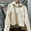 Camisa de Flanela Boxy Estilo Japonês / Camisa Feminina de Manga Longa Colaboração Camisa de Ar Condicionado Outono Nova Chegada 488559