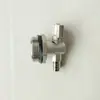 Separador de agua para calefacción por suelo radiante tubería principal de calefacción por suelo radiante de 1 pulgada colector de tubería de calefacción por suelo radiante válvula de bola de filtro de cobre forjado integral
