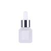 Em Estoque Frasco Dispensador de Líquido Original 15ml, Frasco para Óleo Essencial, Frasco de Vidro com Conta-gotas de Ombro Inclinado, Frasco para Sérum, Frasco para Amostra Cosmética