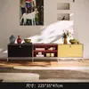 Aparador Vintage Usm de Aço Inoxidável Casa Ins Cor Dopamina Armário de Armazenamento Combinação de Módulos Armário de Armazenamento