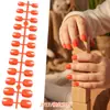 Decoraciones de Uñas Artísticas Portátiles de Color Sólido y Tallas Variadas para Niños Transfronterizas, Decoraciones de Uñas Postizas, Regalos de Vacaciones para Niños