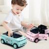 Dibujos Animados para Niños Mini Convertible Simulación Plástico Mini Modelo de Coche Niños Niñas Coche Deportivo de Inercia Juguete
