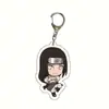Anime Naruto Organización Akatsuki Pain Colgante Transparente de Acrílico Llavero de Naruto Sasuke Colgante