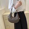 Saco Vintage Underax Casual Bag Feminino 2023 Primavera Novo Elegante Moda Shoulder Bag Trendy Bolsa de Bolinho Portátil