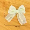 Accesorios de Lazo de Organza de Encaje Dulce DIY Pinzas para el Cabello Accesorios para Ropa Bolsos Muñecos Tejidos a Mano Accesorios para Ropa
