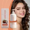 Condicionador de Coco e Baunilha: Hidratação Diária Suave para Cabelos, Deixando-os Macios, Brilhantes e Lisos. para uso externo