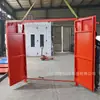 Porta de Grade à Prova de Fogo para Mina Pingding, Jincheng, Shanxi, Série Mfhsl Personalizada, Porta de Grade à Prova de Fogo com Teto em Arco Subterrâneo