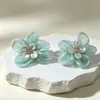 Aretes, broqueles, aretes con un toque de lujo ligero y de alta gama, aretes de estilo festivo para mujer