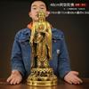 Estatuas de bronce del Buda Amitabha, estatuas de cobre de los Tres Santos Budas occidentales, hogar, Namo, estatuas de Buda Amitabha Sakyamuni, adornos