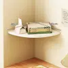 Estante de Pared, Divisor de Pared, Estante Triangular, Decoración de Esquina para Sala de Estar, Estantería de Esquina, Estante de Almacenamiento sin Taladro