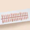 Manicura Francesa Ojo de Gato Degradado, Textura de Alta Calidad, Estilo Femenino, Estilo Hermana Mayor Real, Manicura Blanqueadora, Estilo Mediano 30-t Manicura Usable