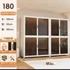Guarda-Roupa de Aço Estilo Moderno para Armazenamento no Quarto, Guarda-Roupa de Chão para Apartamento de Aluguel Infantil, Cabideiro de Armazenamento à Prova de Poeira para Adultos