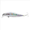 Cuchillo Plateado Mino Segunda Generación Lanzamiento Largo Hundimiento Lento Jugador Mino Señuelo de Pesca Artificial Boca de Vaca Hundimiento Señuelo de Pesca