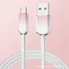 Cabo de Dados Trançado Rápido 65W Cristal de Gelo Gradiente Adequado para Apple Huawei Tipo-C Cabo de Dados Cabo de Carregamento Pd27W