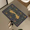 Alfombrillas Antideslizantes Retro Chinas de Diatomeas para Baño Alfombrillas Absorbentes para Pies de Baño Alfombra para Puerta de Entrada Alfombrillas para Suelo de Cocina