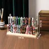 En Stock Envío Directo Transfronterizo Acrílico Gran Capacidad Cristal Pulsera Soporte de Almacenamiento Exhibidor de Pulseras Colgador Joyería
