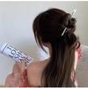 Horquilla sencilla de imitación de jade magnolia, estilo chino nuevo, sensación de alta gama, horquilla para cabello recogido, elegante, Hanfu, cheongsam, accesorios para el cabello