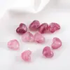 Corazón Acrílico Cuentas Difuminadas Cadena para Teléfono Móvil Colgante Accesorios DIY Hecho a Mano Cuentas Sueltas con Agujero Materiales Decorativos Versátiles
