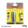 Yunbei Métrica 7-19mm Soquete 3/8" Cabo Hexagonal 1/4"-3/4" Prata Catraca Soquete Mágico