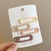 Pinzas para el Cabello de Estrella de Color Dopamina para Mujer, Pinzas Laterales para Flequillo, Pinzas BB Versátiles para Niños, Accesorios para el Cabello de Alta Gama