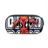 Nueva Estuche de Lápices de Deadpool y Wolverine Estudiante Gran Capacidad Caja de Papelería Genial Poliéster Resistente al Desgaste Estuche de Lápices de Almacenamiento Lote