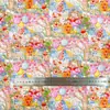 Tela 100% Algodón de 40 Hilos Estampada Digitalmente, Tela Floral para Ropa Infantil, Conjuntos Padre-Hijo, Bolsas, Accesorios, Tela Pura de Algodón para Manualidades