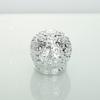 Em estoque Tampa de Garrafa de Perfume Tampa de Plástico Cosmético Pressionando Garrafa de Spray Tampa Externa Resina Galvanizada Tampa Circular Quadrada Tampa Combinada