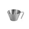 Taza de Extracción de Café de Acero Inoxidable 304 con Taza Medidora Graduada Taza de Espresso Taza Portátil de Onzas Taza para Leche Taza para Líquidos