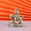Soportes de Latón Estatuas de Buda Manjusri Adornos Estatuas de Buda Manjusri para el Hogar Oficina en Casa Adornos de Escritorio
