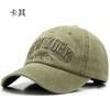 Cross Border AliExpress Carta Bordada Lavada Distressed Cap newyork Personalizado Homens e Mulheres Boné de Beisebol Cowboy