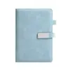 Cuaderno A5 con Grabado para Uso de Oficina, Registros de Reuniones, Bloc de Notas de Cuero Suave Engrosado, Personalización de Cuaderno de Negocios