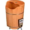 Cubo para Pediluvio Cubo de Madera Cubo Doméstico para Pediluvio Calentado Temperatura Constante Pediluvio de Madera Madera Maciza Masaje Pediluvio Cubo Fabricante Venta al por Mayor