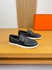 Mocasines de piel de vacuno de capa superior para hombre, zapatos casuales blancos sin cordones con hebilla metálica, cuero genuino, suministro transfronterizo