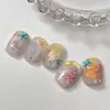 Yitu Ant Jelly Globo Cachorro Arte de Uñas Pegatina Adornos Lindo Dibujo Animado Estilo Casual Pegatina Decorativa Yt7007