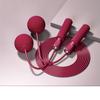 Cuerda de Saltar Inalámbrica de Bola Grande de Doble Uso Ponderada Doble Rodamiento Cuerda de Saltar Inalámbrica Equipo de Fitness para Entrenamiento en Interiores Cuerda de Saltar de Cable de Acero Venta al por Mayor