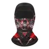 Gorro de Ciclismo Divertido de Moda, Capucha de Seda de Hielo de Alta Elasticidad para Protección Solar Facial Completa, Máscara Facial a Prueba de UV para Motocicleta Todoterreno