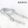 Bolso pequeño cuadrado de PU con correa fina de 1.2 cm, correa de hombro ajustable de repuesto, correa cruzada, accesorios, varios colores en stock
