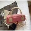 Bolso de Hombro Fresco y Moderno para Mujer 2025 Verano Nuevo Bolso de Hombro con Bloques de Color Bolso de Mano Sencillo Bolso Elegante para Mujer
