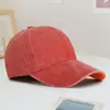 Sombreros Lavados Estilo Coreano para Exteriores Venta al por Mayor Personalizada Protección Solar de Verano Sombreros Vintage Gorras Visera Bordado de Logo