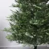 Processamento Personalizado de Fábrica Fonte Pe Misturado Verde Cipreste Folha Árvore de Natal Criptografada Luxo Árvore Nua Decorações de Natal