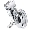 Soporte de Ducha de Ventosa Fuerte sin Clavos Estante Fijo para Cabezal de Ducha de Baño Soporte de Pared de Plástico Electrochapado para Cabezal de Ducha