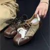 Zapatillas de entrenamiento alemanas de plataforma estilo retro para mujer, nueva colección de otoño 2026, con suela blanda, cómodas y versátiles, para deporte y uso casual