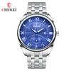 Dawn/CHENXI nueva moda Reloj de Hombre reloj de pulsera de acero marca calendario reloj de cuarzo 8219