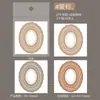 Bloc de Notas Día Hermoso Marco Mini Borde Diario Material DIY Base Decorativa 45 Hojas en 6 Estilos