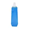 Equipo Deportivo Exterior Transfronterizo, Botella de Agua Suave Portátil para Ciclismo, Botella de Agua de TPU para Montañismo y Carrera, Exprimible y Plegable