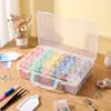 Caja de Almacenamiento a Prueba de Polvo para Mini Taladro de Uñas con Perlas Perler Cuadradas Pequeñas, Herramienta de Pintura, Caja de Almacenamiento para Mascotas, Caja de Almacenamiento para Joyas y Cuentas
