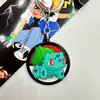 Pokemon Pokemon Esfera de Elfo Pikachu Pato Keda Rana Maravillosa Semilla Llavero Colgante de Coche Giratorio