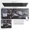 Mouse Pad Grande de Anime para Escritório, Estudo, E-Sports, Pad para Mesa de Computador com Borda de Bloqueio de Precisão