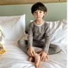 Conjunto de Ropa de Otoño e Invierno para Niños, Ropa de Casa de Algodón Lycra Fina para Niños, Conjunto de Ropa Interior para Niñas